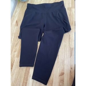 Sweaty Betty The Power 7/8 length Leggings Women’s Size M Black 24"